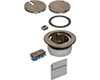 FLBC4560DBR - Recessed Floor Box CVR Kit Dark Brown - Arlington