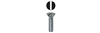 FM6323 - #6-32 X 3'' Slotted FH Machine Screw - LH Dottie