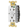 GFRST83W - 20A Comm HG Self Test GFR White - Wiring Device-Kellems