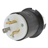 HBL2311 - LKG Plug, 20A 125V, L5-20P, B/W - Wiring Device-Kellems