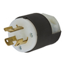 HBL4570C - LKG Plug, 15A 250V, L6-15P, B/W - WDK