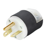 HBL5466C - Plug, 20A 250V, 6-20P, B/W - Hubbell Wiring Devices