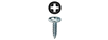 KWT834 - #8 X 3/4'' Phil WH Klath Metal Piercing Screw - LH Dottie