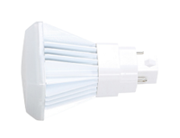 LED82PV840D - 8W Led 2PIN CFL 40K Vertical Ballast Bypass - Keystone Technologies