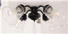 LK425391FB - 4-4W Led Clear Seeded Fan Light Kit - Craftmade