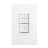 LVSW101W - Low Voltage Switch, 1 Button W/Led, WH - Legrand-Wattstopper