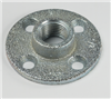 MFF75J - 3/4 Malleable Floor Flange Zinc - Peco Fasteners