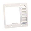 MPAL2 - Abs Low Voltage Double Gang Bracket - Erico, Inc. Eritec-Caddy