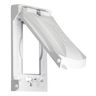 MX1050W - HBL 1G WP Gfci White Verticle Cover - Hubbell--Raco