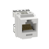 NKP5E88MWH - Cat 5E Punchdown Keystone Jack Module - White - Panduit