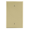 P13I - Wallplate, 1-G, Box MT Blank, Iv - Wiring Device-Kellems