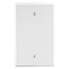 P13W - Wallplate, 1-G, Box MT Blank, WH - Wiring Device-Kellems