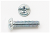 PC832X2RHCMSZB - 8-32 X 2 Round Head M/S Zinc - Combo - Peco Fasteners