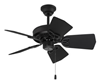 PI30FB5 - 30" FB Damp Rated Piccolo Fan W Blades - Craftmade