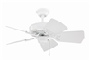 PI30W - 30" WHT Piccolo Fan - Craftmade