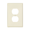 PJ8LA - Wallplate 1G Duplex Poly Mid La - Eaton