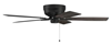 PPH52FB5 - 52" Flat Black Pro Plus Hugger Fan - Craftmade