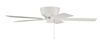 PPH52W5 - 52' White Pro Plus Hugger Fan - Craftmade