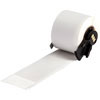 PTL33427 - Vinyl Labels 4" X 1.5", WH/CLR - Brady®