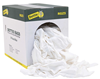 RGZ5 - 5 LB Box New White Knit Rags - LH Dottie