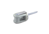 RWH1 - Porcelain Wire Holder, Lag Screw Mounting - Bridgeport