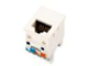 S58W - White Cat 5/5E Jack - Pass & Seymour/Legrand