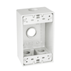 SB450WH - Tam WHT Outlet Box - Hubbell--Raco