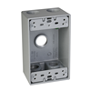 SB550S - Tam 1G WP Box - Five 1/2" Holes - 17 Cu In - Taymac