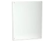 SP1212IS - Solid Back Panel - Powder Coated White - Unity MFG