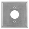 SS749 - Wallplate, 2-G, 1) 1.60", SS - Wiring Device-Kellems