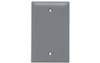 TP13GRY - Trademaster Wallplate 1G 1 Blank Box MT Gy - Pass & Seymour/Legrand