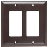 TP262 - Trademaster Plate 2G 2 Decor BR - Legrand-Pass & Seymour