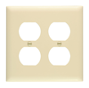 TP82I - Trademaster Plate 2G 2 Duplex Iv - Pass & Seymour/Legrand