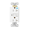 TWRSGF20W - Gfci TWR Self Test Duplex 20A 125V WH - Eaton Wiring Devices