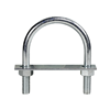 U75 - 1/4''-20 X 3/4'' U-Bolt W/ Strap & Hex Nuts - LH Dottie