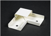 V2011 - STL Flat Elbow 2000 Ivory - Wiremold