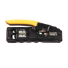 VDV226107 - Ratcheting Data Cable Crimper/Stripper/Cutter - Klein Tools
