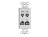 WP3422WH - Mto Pre-Configurd 4-Port Strap Phone-Data TV-Aux W - Legrand-On-Q