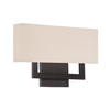 WS13115B0 - 15" BZ Led Sconce Manhattan 10.5W 27K 280 Lumens - W.A.C. Lighting