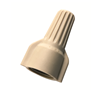 WT411 - Wingtwist Wire Connector, WT41 Tan, 100/Box - Ideal